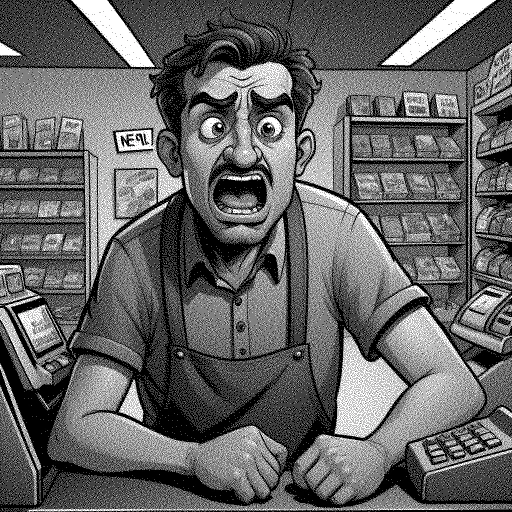 Shop not open for business because of technology